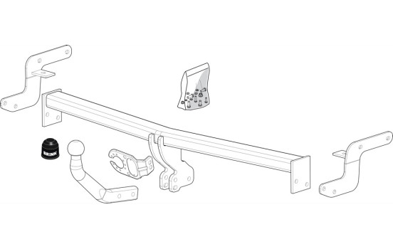 Dispositif d'attelage 430900 Brink
