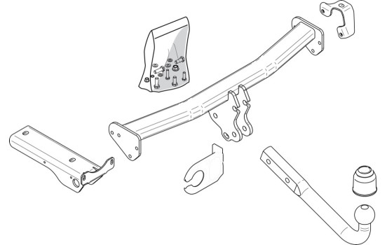 Dispositif d'attelage 435700 Brink