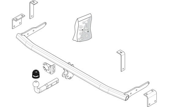 Dispositif d'attelage 445700 Brink, Image 4