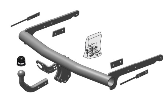 Dispositif d'attelage 488600 Brink