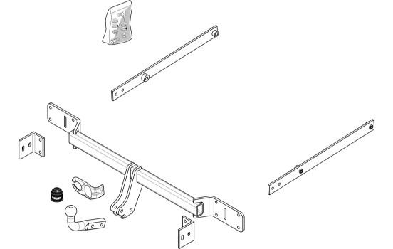 Dispositif d'attelage 493400 Brink