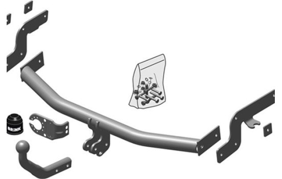 Dispositif d'attelage 498000 Brink, Image 3