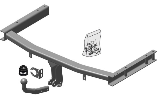Dispositif d'attelage 518300 Brink