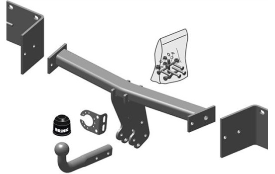 Dispositif d'attelage 525100 Brink, Image 3