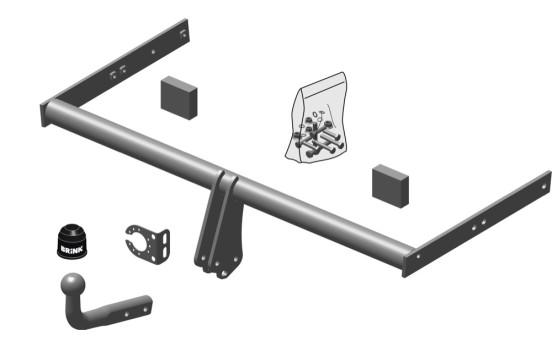 Dispositif d'attelage 533800 Brink
