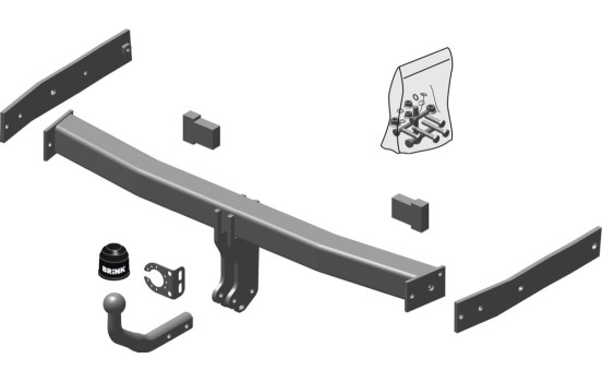 Dispositif d'attelage 537200 Brink