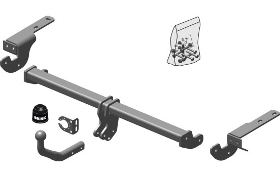 Dispositif d'attelage 538800 Brink