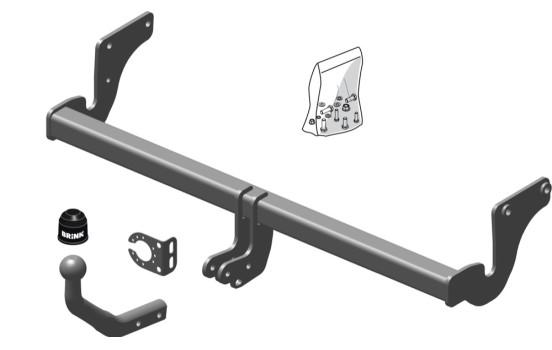 Dispositif d'attelage 546800 Brink