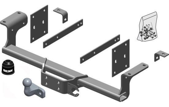 Dispositif d'attelage 547400 Brink