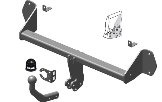 Dispositif d'attelage 549500 Brink