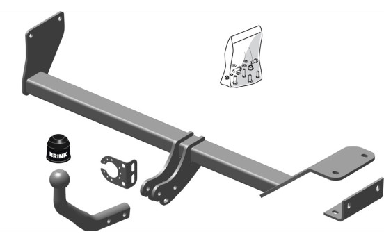 Dispositif d'attelage 551100 Brink