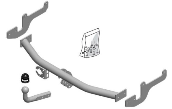 Dispositif d'attelage 568400 Brink, Image 3