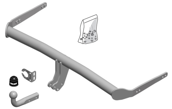 Dispositif d'attelage 586500 Brink