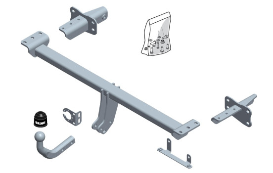 Dispositif d'attelage 588200 Brink
