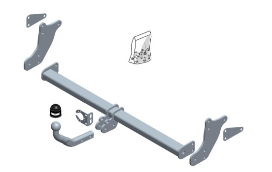 Dispositif d'attelage 595400 Brink