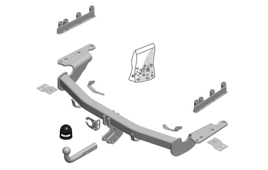 Dispositif d'attelage 596700 Brink, Image 4