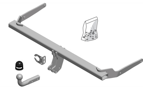 Dispositif d'attelage 598400 Brink