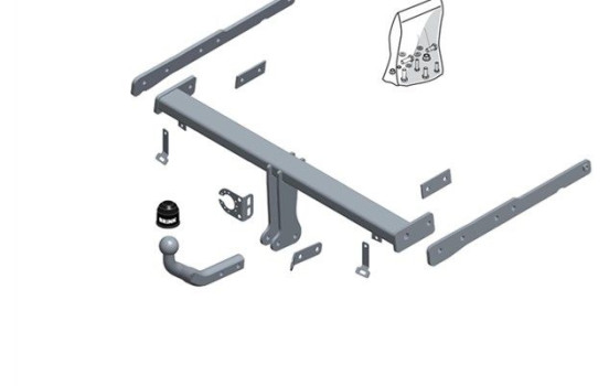 Dispositif d'attelage 608900 Brink, Image 3