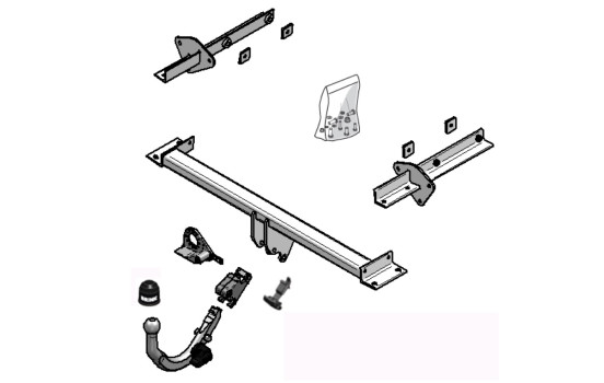 Dispositif d'attelage BMA 443100 Brink