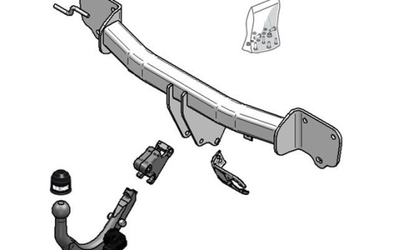 Dispositif d'attelage BMA 444600 Brink, Image 3