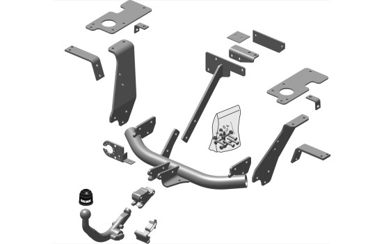 Dispositif d'attelage BMA 458500 Brink