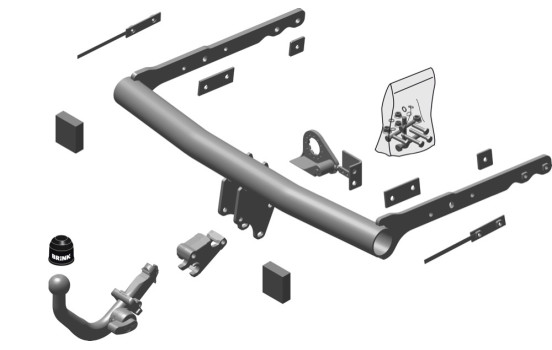Dispositif d'attelage BMA 478300 Brink