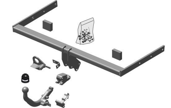 Dispositif d'attelage BMA 510900 Brink