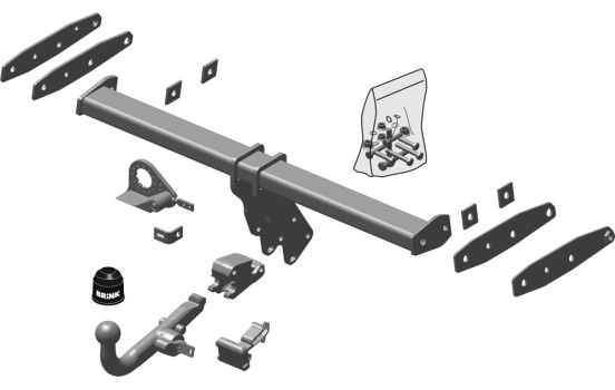 Dispositif d'attelage BMA 517600 Brink