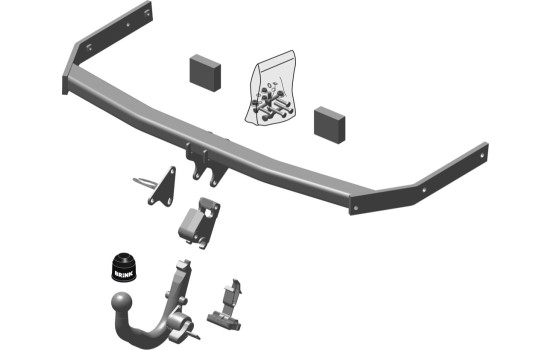 Dispositif d'attelage BMA 524500 Brink
