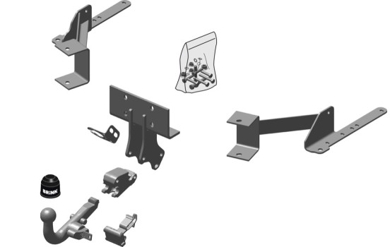 Dispositif d'attelage BMA 526100 Brink