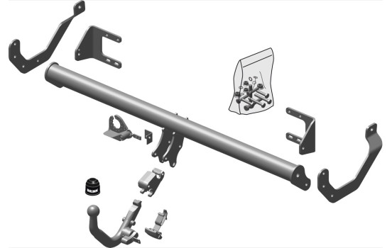 Dispositif d'attelage BMA 541400 Brink