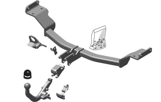 Dispositif d'attelage BMA 558400 Brink