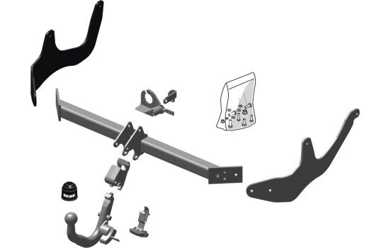 Dispositif d'attelage BMA 569900 Brink