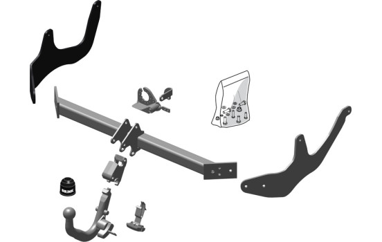 Dispositif d'attelage BMA 569900 Brink, Image 8