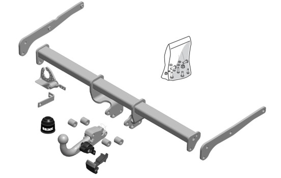 Dispositif d'attelage BMA 601700 Brink