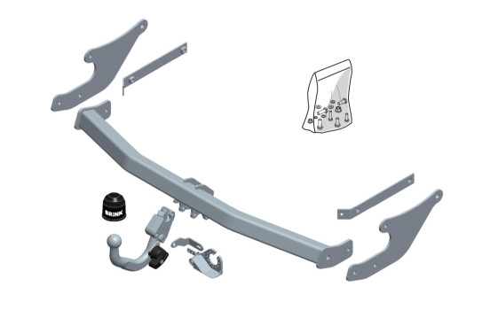 Dispositif d'attelage BMA 607700 Brink