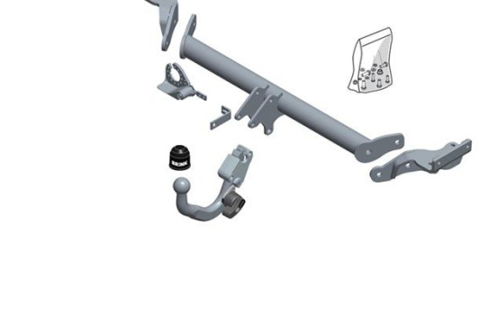 Dispositif d'attelage BMA 613800 Brink, Image 3