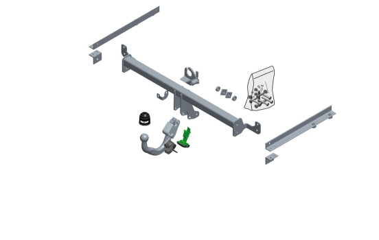 Dispositif d'attelage BMA 619400 Brink