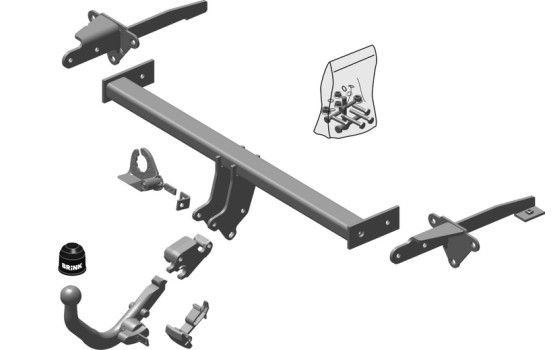 Dispositif d'attelage BMA 644200 Brink, Image 3