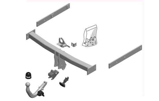 Dispositif d'attelage BMAR 550800 Brink