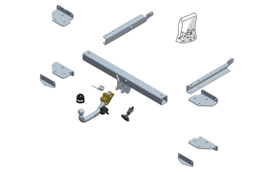 Dispositif d'attelage BMAR 554200 Brink