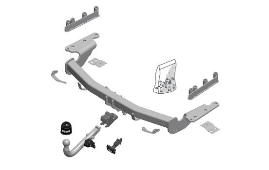 Dispositif d'attelage BMAR 596800 Brink