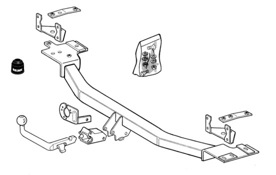 Dispositif d'attelage BMC 346000 Brink, Image 4