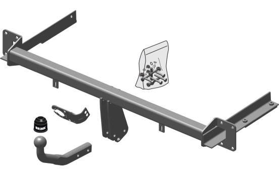 Kit Brink : Attelage fixe + jeu de câbles 13p 440040, Image 2