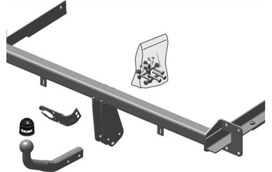 Kit Brink : Attelage fixe + jeu de câbles 13p 440040, Image 4