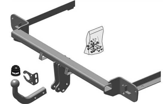 Kit Brink : Attelage fixe + jeu de câbles 13p 448840, Image 4