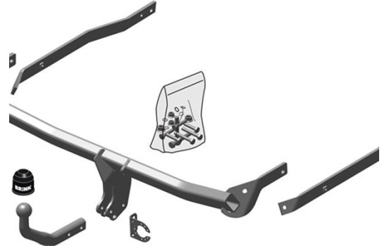 Kit Brink : Attelage fixe + jeu de câbles 13p 523140, Image 4