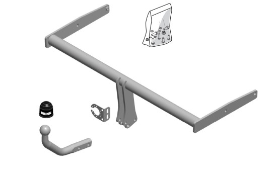 Kit Brink : Attelage fixe + jeu de câbles 13p 531942, Image 2