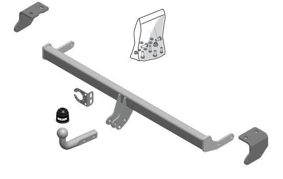 Kit Brink : Attelage fixe + jeu de câbles 13p 581040, Image 5