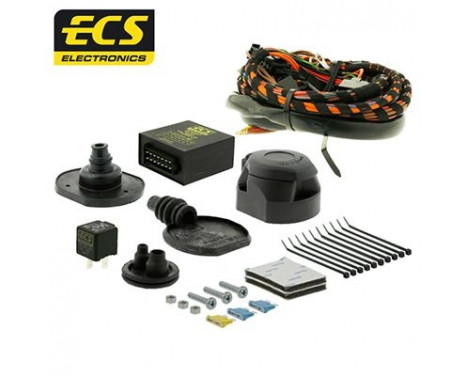 Kit électrique, dispositif d'attelage AU040D1 ECS Electronics, Image 2